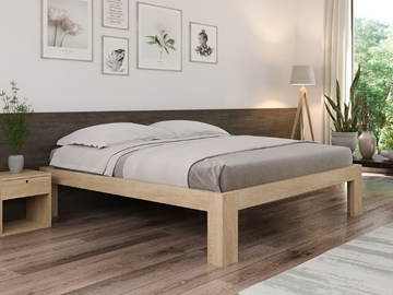 TAKO - Solid wood double bed by Vivere Zen - view 2